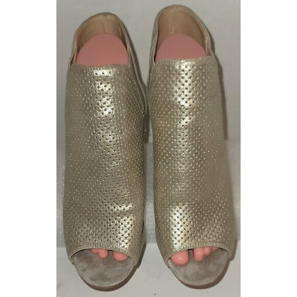 Van Eli Blanch Patino Charm Open Toe Bootie - Size 8.5 - Picture 5 of 12